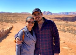 Abhishek_and_his_wife