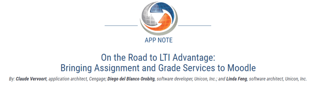 assignment and grade services IMS App Note