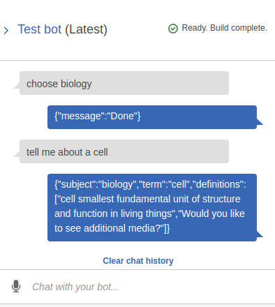 Lex Dialog