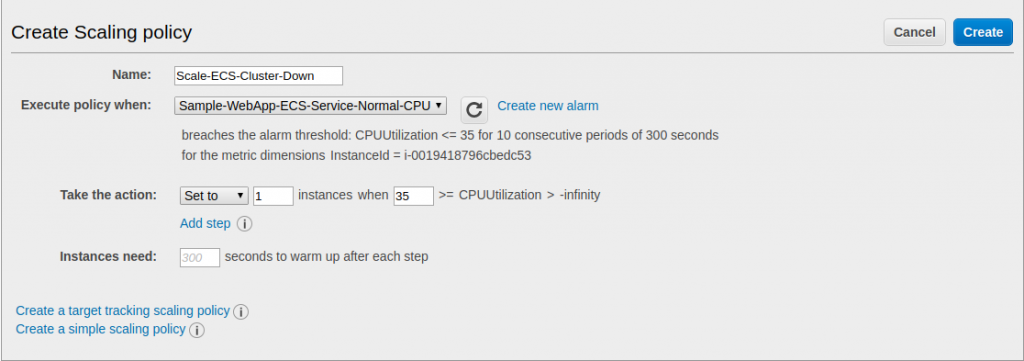 ECS Cluster Scaling in EC2 (Part 2)