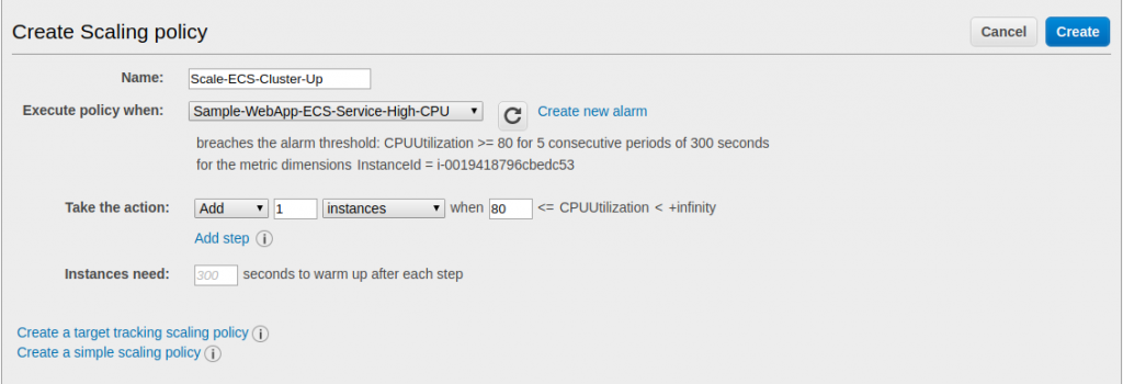 ECS Cluster Scaling in EC2 (Part 2)